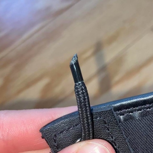 SOLD - 1460 Vonda Floral Leather Lace Up Boots - Picture 6 of 7